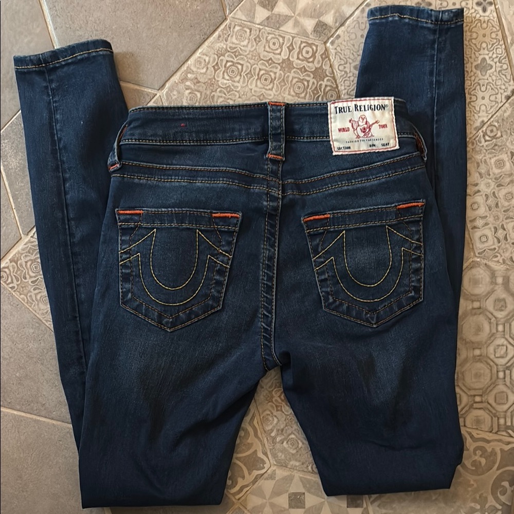 True Religion Women's Indigo Skinny Jeans